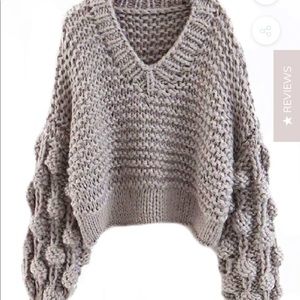 Kaitlyn Pom Pom Sweater